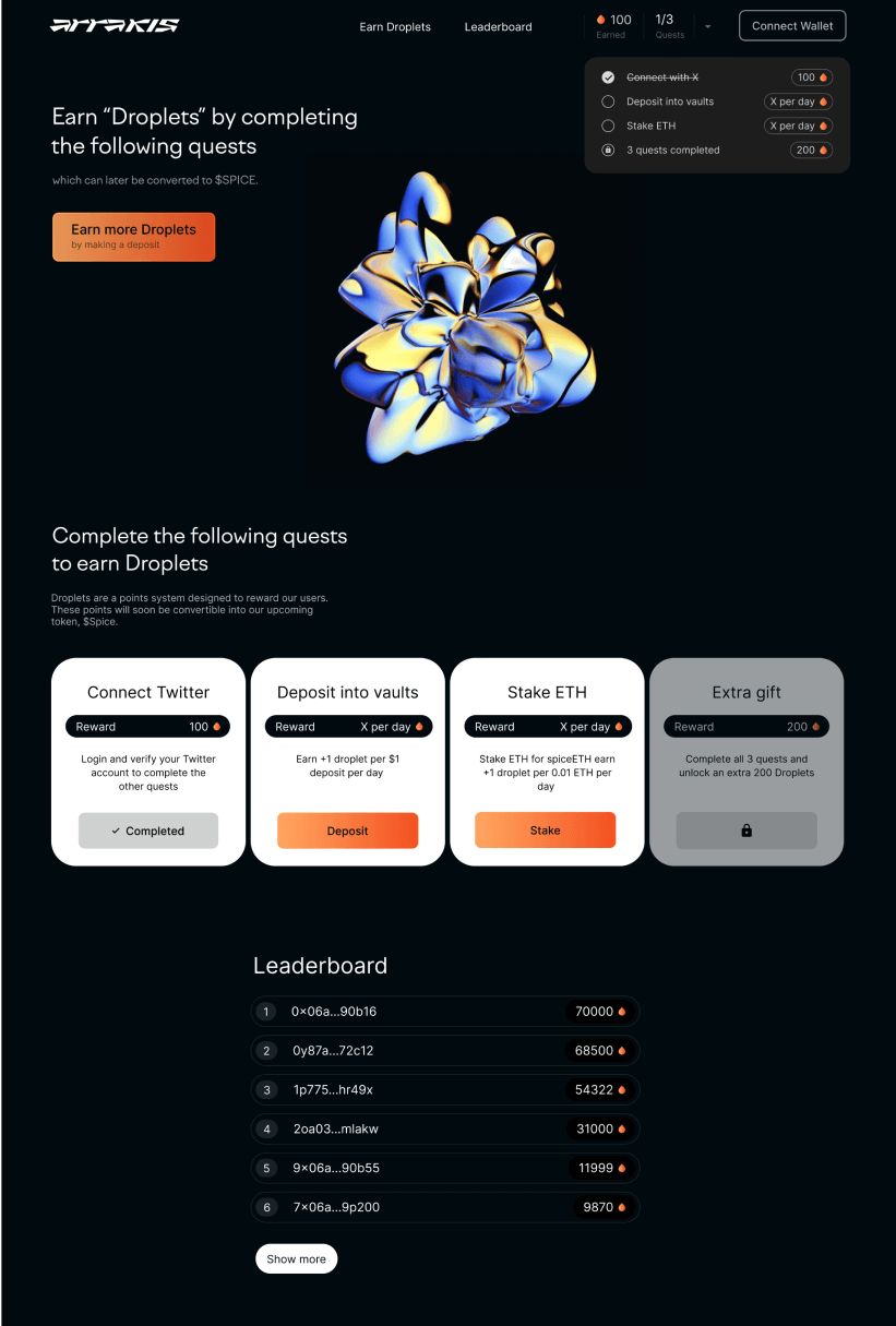 Arrakis visual concept screen right