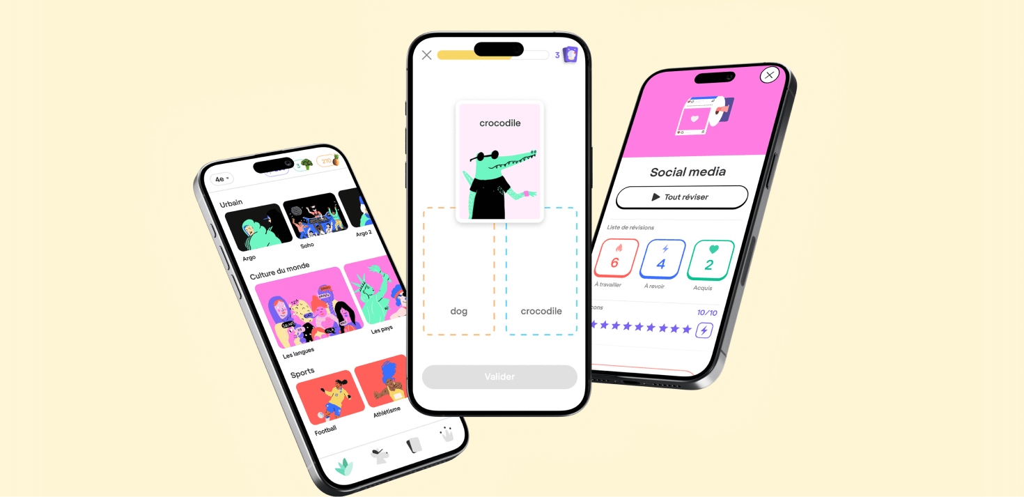 Vokapi mobile app screens
